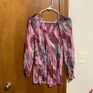 Womens long sleeve top